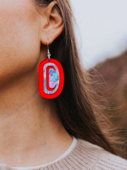 Abalone Ovoid with Northwest Coastal Formline Design for wholesale by Copper Canoe Woman