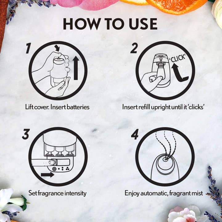 First Choice Buying - Wholesale Electronic Diffuser - Air Wick Essential Mist Essential Oil Diffuser Kit, Mandarin & Sweet Tangerine Scent2