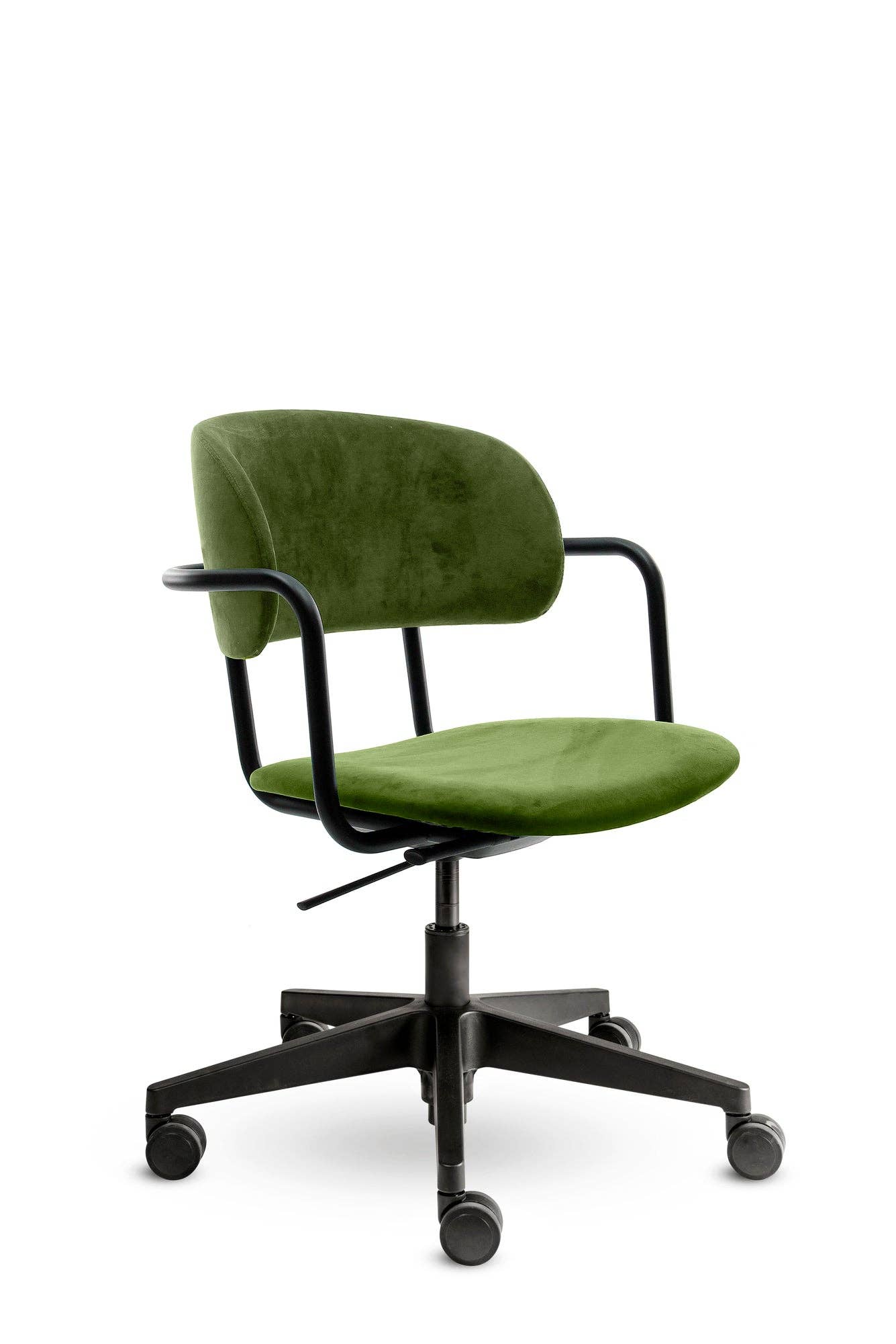 Mijn Werkkamer - Wholesale Chair - Design Bureaustoel Celia Velvet Olive0