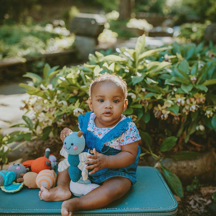 Pebble - Vendita all'ingrosso Sonaglio - Neonati - Sonaglio a forma di libellula alata - Giocattolo a tema giardino4