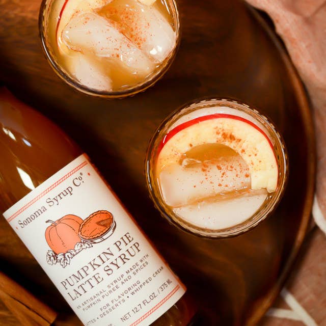 Sonoma Syrup Co. - Wholesale Flavored Syrup - 12.7 oz Pumpkin Pie Latte Syrup2