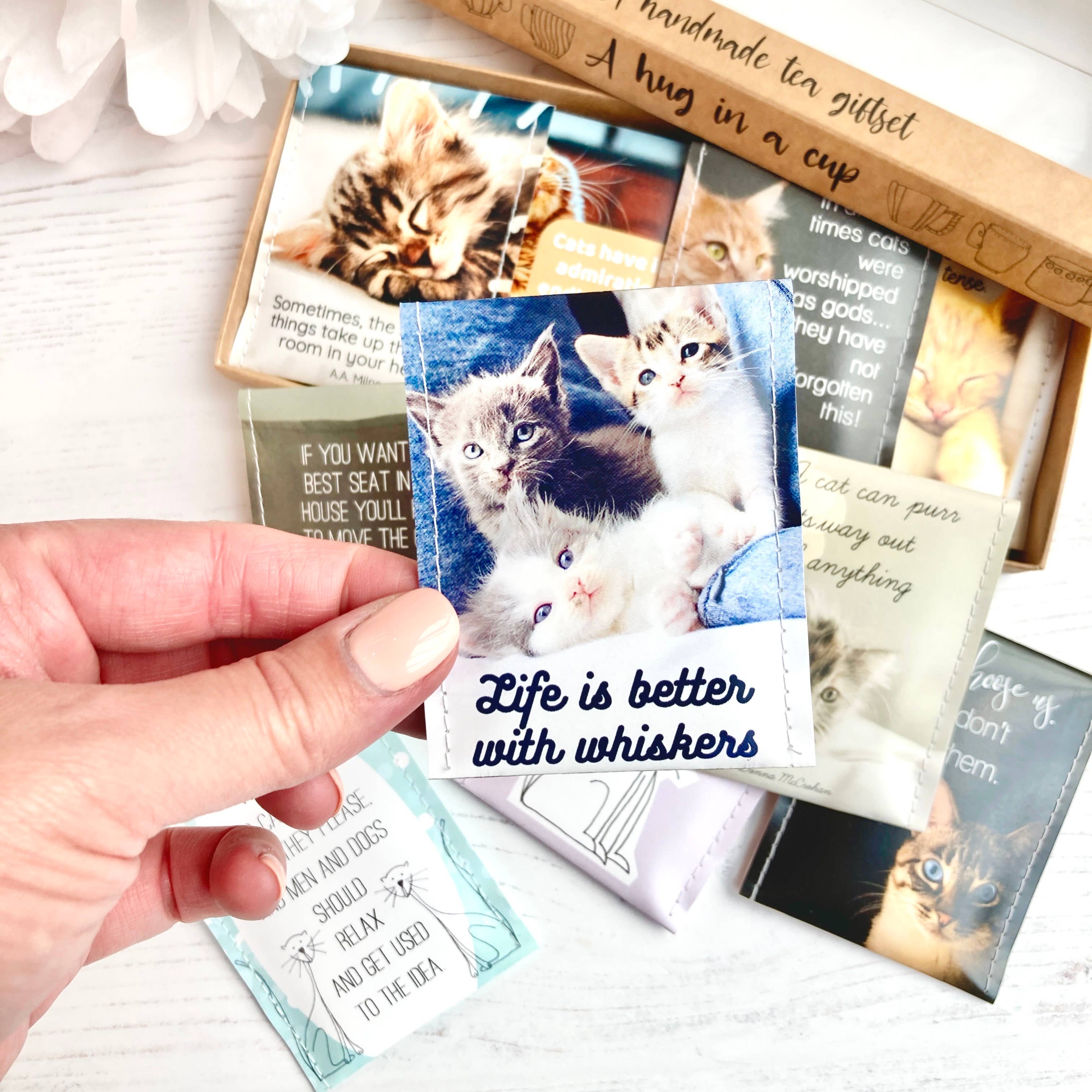 Victoria Mae Designs – wholesale Tea bags – Cat Lovers Tea Gift Set5