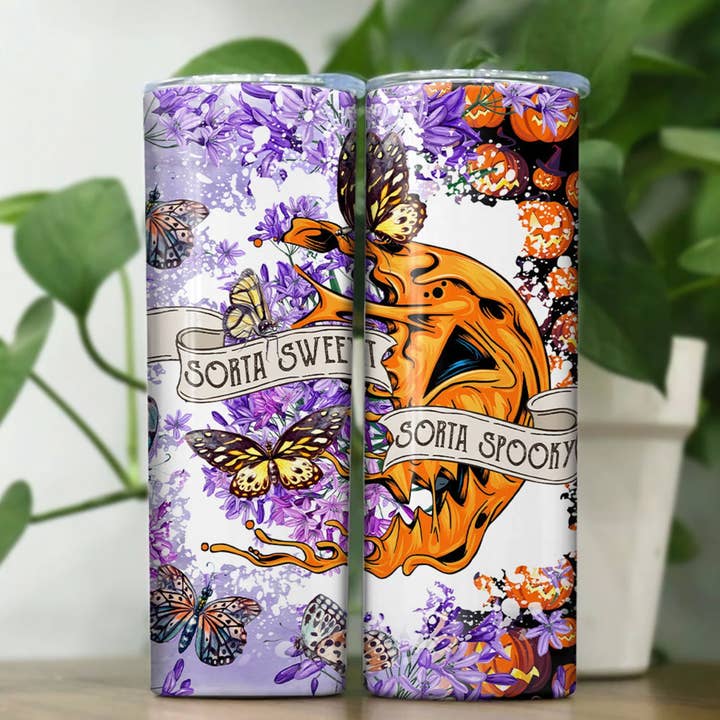 Bicchiere Sorta Sweet Sorta Spooky per la vendita all'ingrosso da parte di Striped Coffin Customs