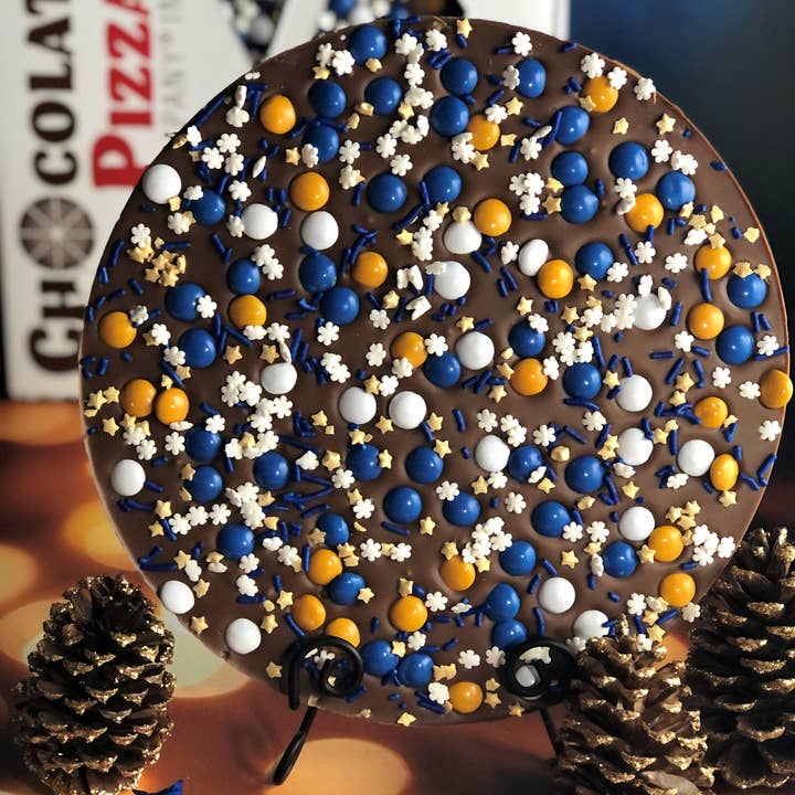Chocolate Pizza Company Inc - Wholesale Chocolate Covered Sweets - Chocolate Pizza - Starry Night