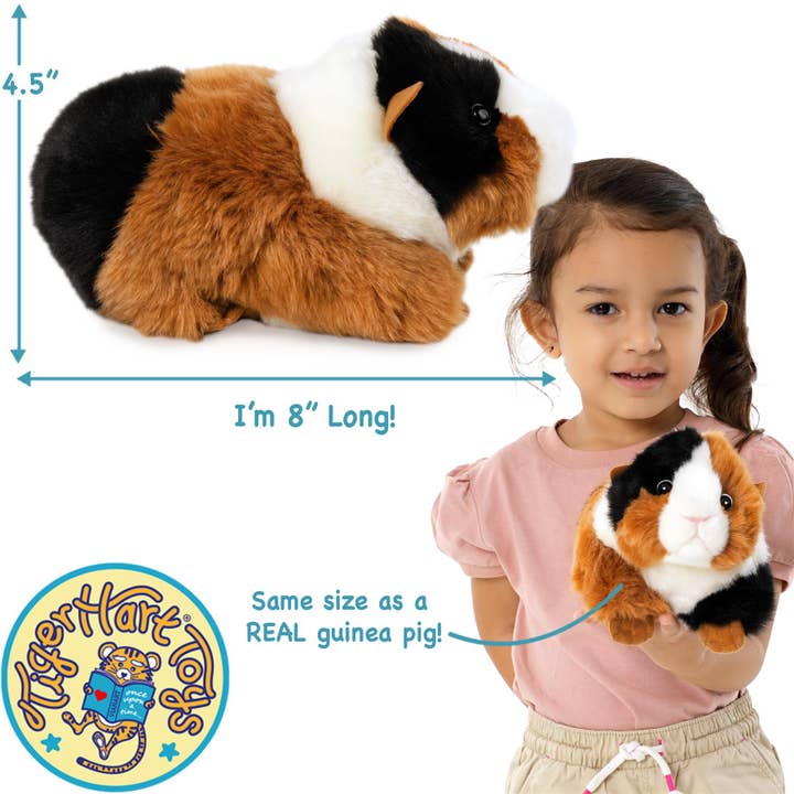 VIAHART Toy Co. - Wholesale Stuffed/Plush Toy - Kids & Baby - Gianni The Guinea Pig - 9 Inch Stuffed Animal Plush
