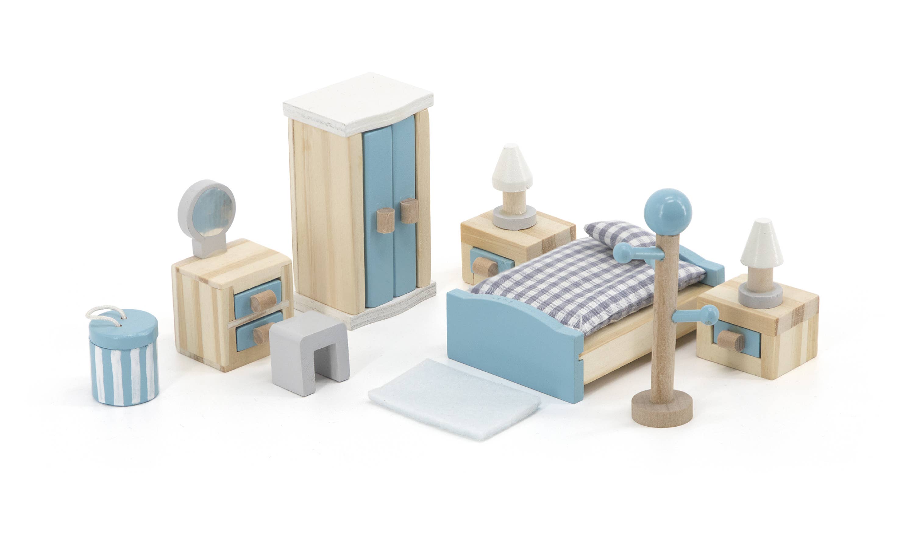 Trade Toys Limited - Wholesale Doll Accessory Kit - Kids - Dollhouse Furniture - Main Bedroom4