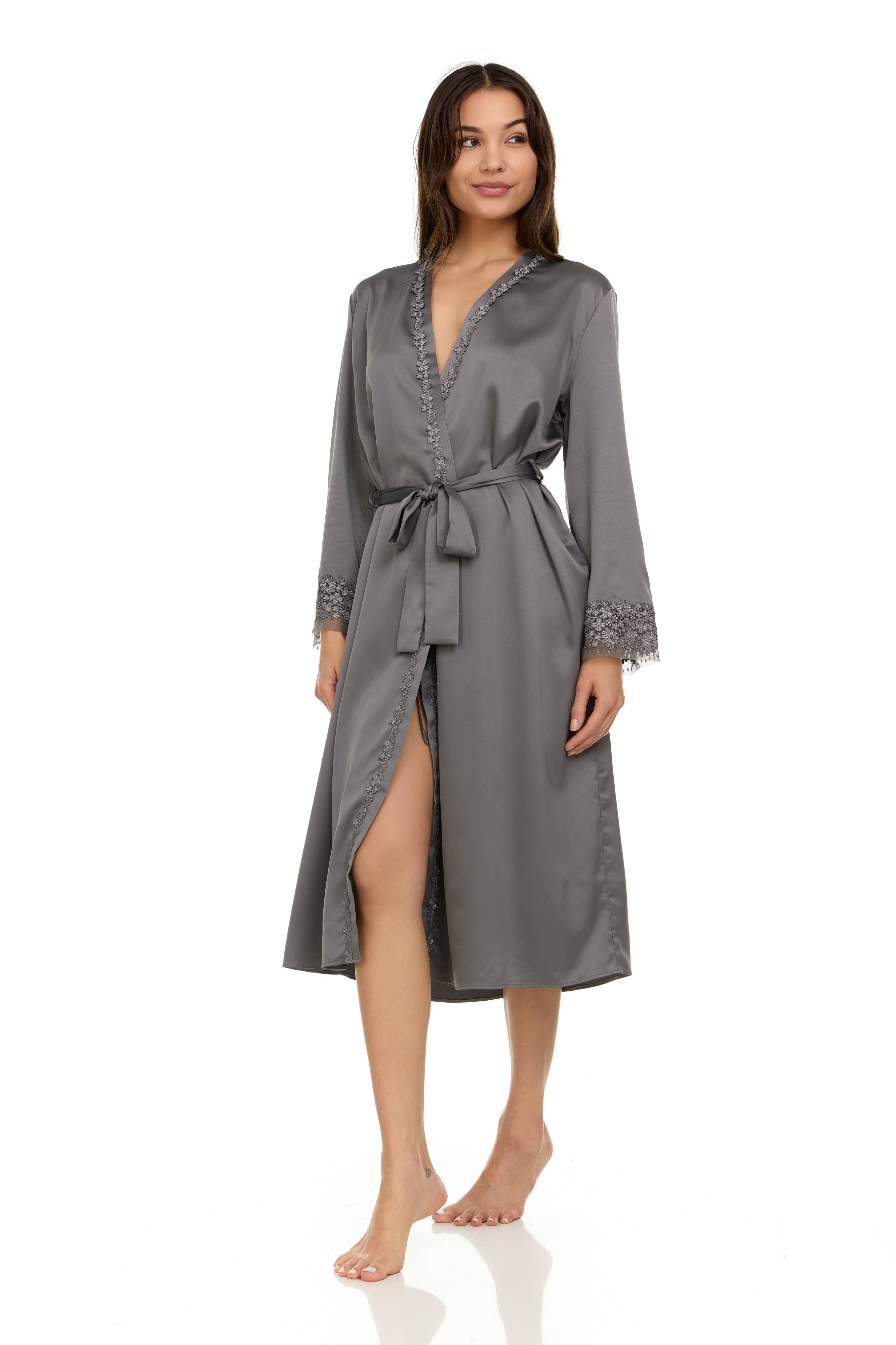 Flora Nikrooz - Wholesale Robe - Women's - Showstopper Long Robe6