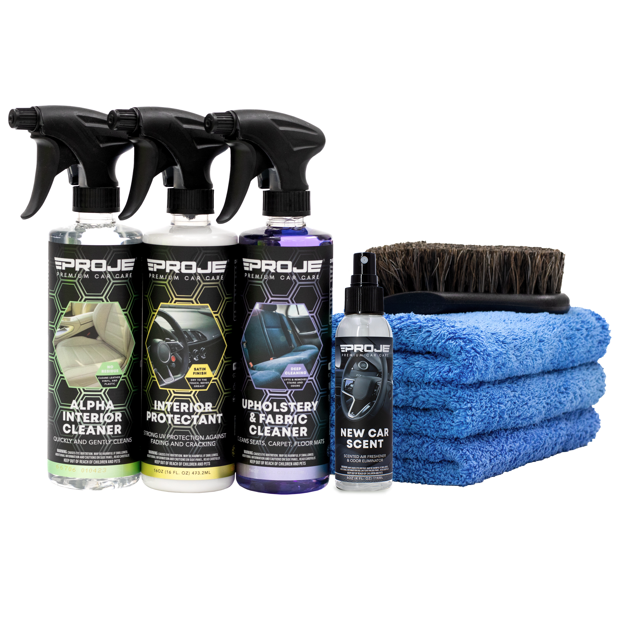 Proje Products - Wholesale Automotive Cleaning Products - Interior Detailing Kit - Ocean Breeze14