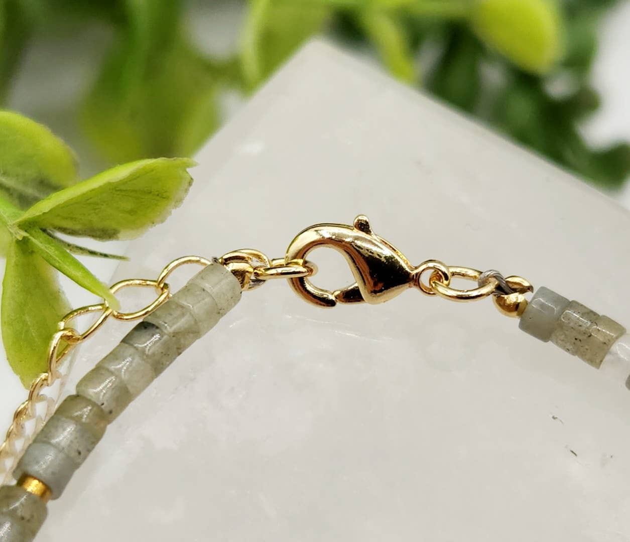 Meraki Gemstones - Wholesale Beaded Bracelet - TRANSFORMATION/CHANGE-Quartz/Amethyst/Labradorite Bracelet 8