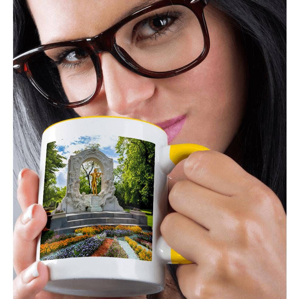 3dRose - Wholesale Coffee Mug - 3dRose, Mozart Statue in Burggarten, Vienna, Austria, Mug1