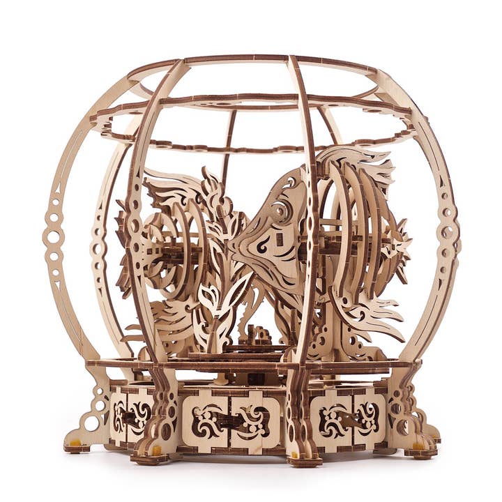 UGears Mechanical Aquarium -Wooden 3D Puzzles - DIY for wholesale by Ukidz LLC