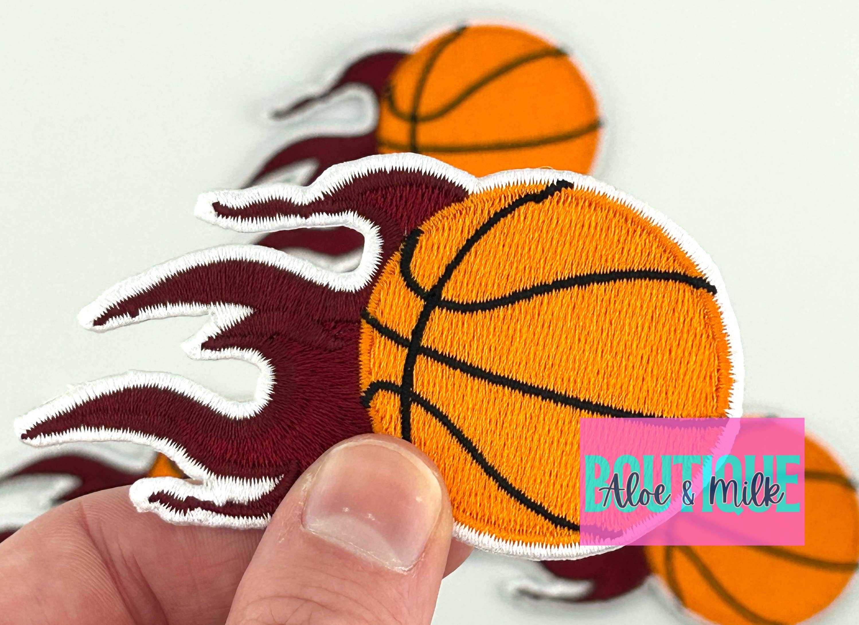 Aloe and Milk Boutique - Wholesale Patch - Basketball patch, sports patch, game day patches11