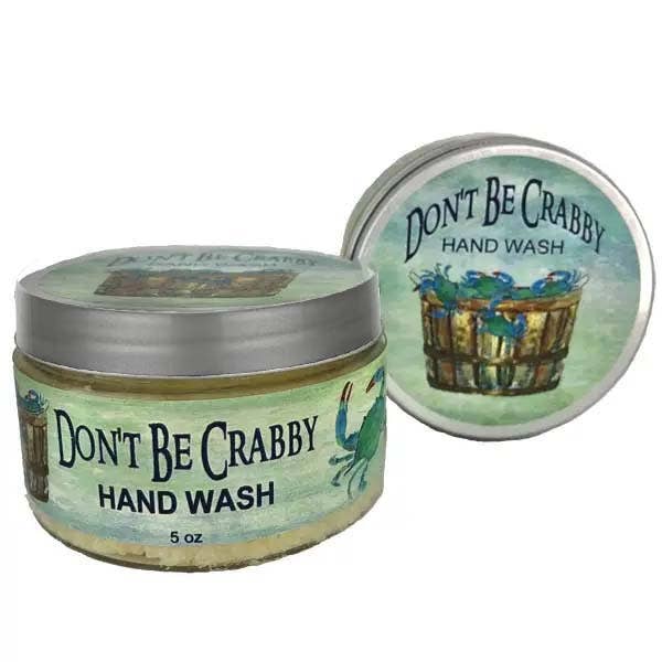 5oz Don't Be Crabby Hand Wash Petite for wholesale by B McVan Designs