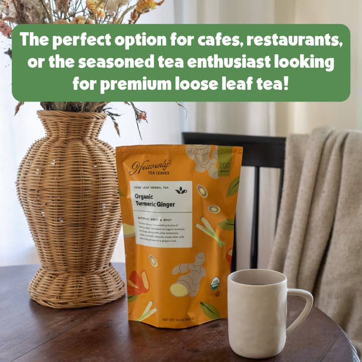 Heavenly Tea Leaves – wholesale Loose tea – Organic Bulk Restaurant Loose Leaf Tea Starter Set, 9 lb.