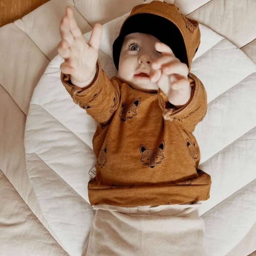 Felpa per bambino Fox Pattern per la vendita all'ingrosso da parte di Le Rire des Anges