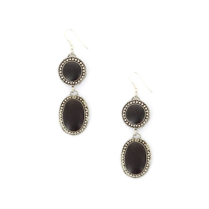 DIWALI PARIS - Wholesale Dangle Earrings - ZEINA DOUBLE EARRING3