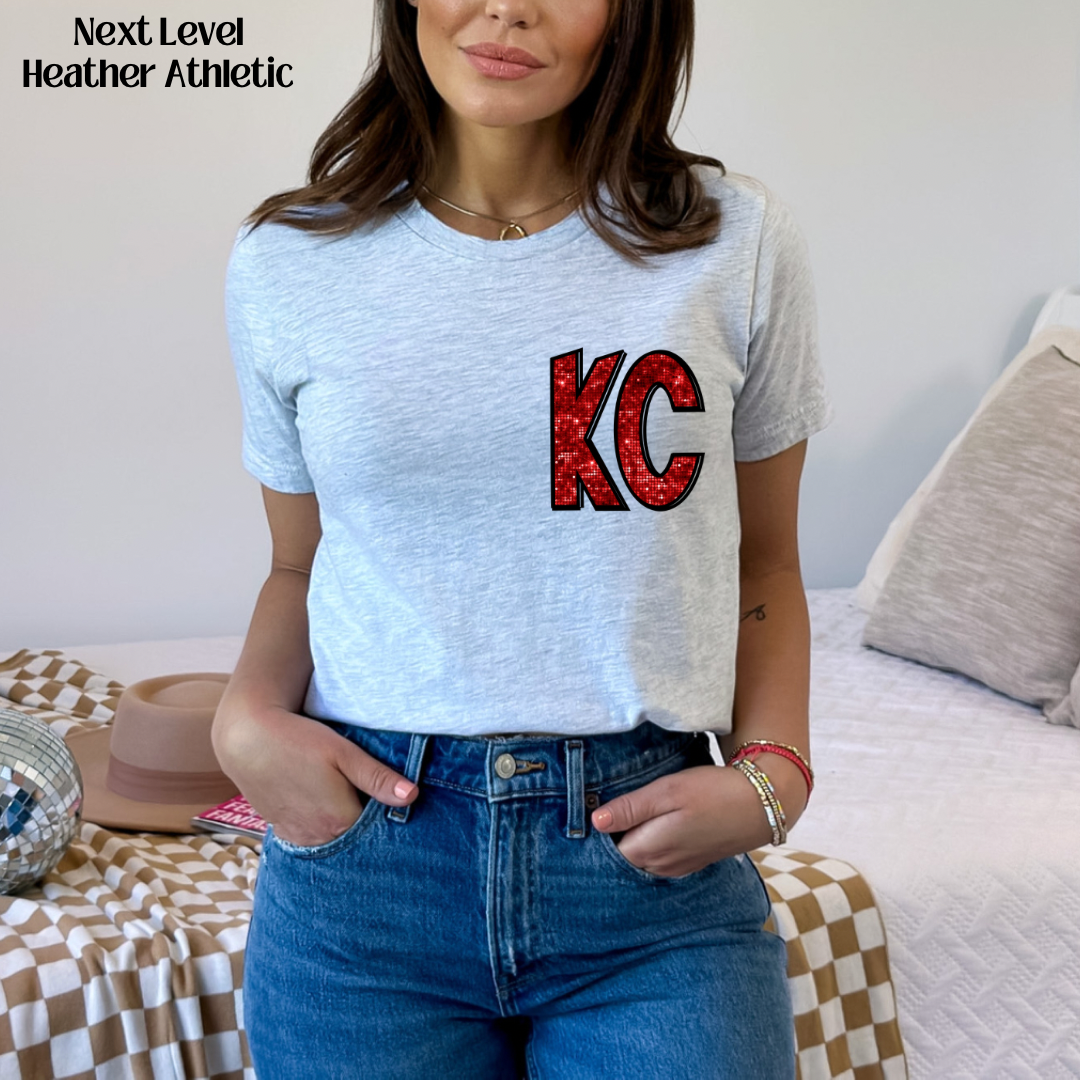 XO, Hannah - Wholesale Graphic Sweatshirt - Women's - Retro Kansas City Front & Back8