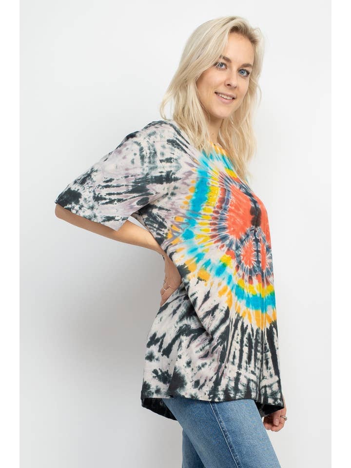 Lakhays Collection Inc. – wholesale T-shirt – Herr – Psykedelisk Tie-Dye Unisex Tee4