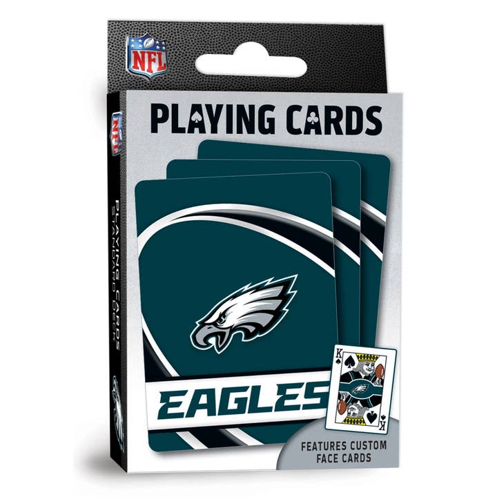Masterpieces Puzzles - Vente Jeu de cartes - Cartes à jouer des Philadelphia Eagles