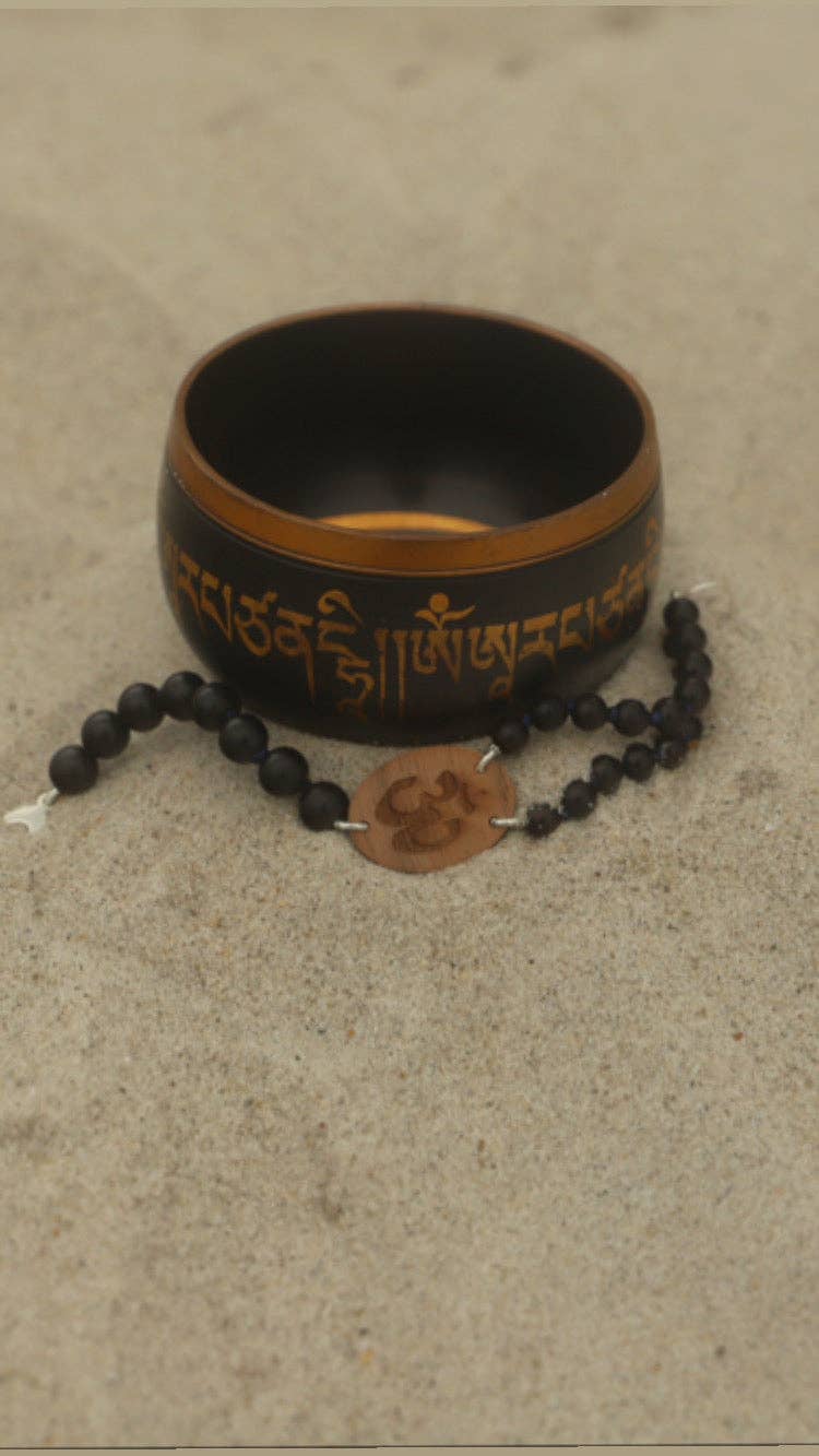 Jen Stock Mindful Designs - Wholesale Beaded Bracelet - Signature ©️Goddess Bracelet || Wood OM8