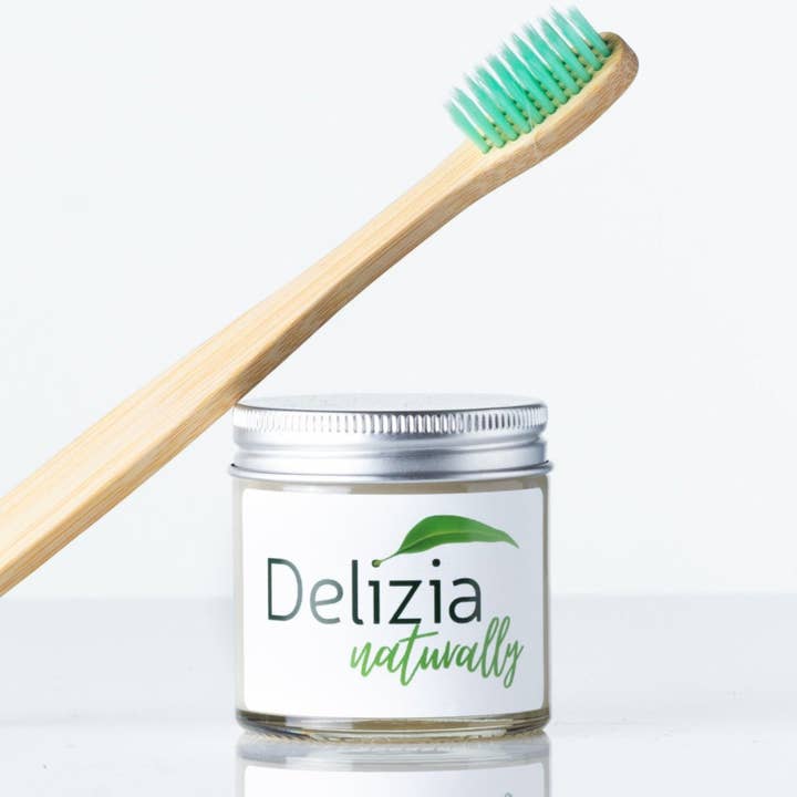 Dentes Arrumados - Pasta de Dentes por atacado de Delizia Naturally