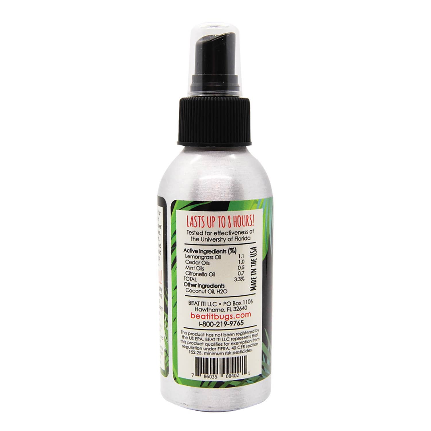 Jade & Pearl – Engroshandel Insektsbekæmpelsesmiddel – Beat It! All Natural Insektmiddel - 4 oz.2