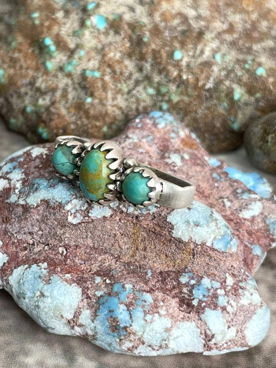 Nizhonitradersllc - Wholesale Individual Charm/Pendant - Handmade Sterling Silver Kingman Turquoise Watch Charms with Signed Nizhoni3