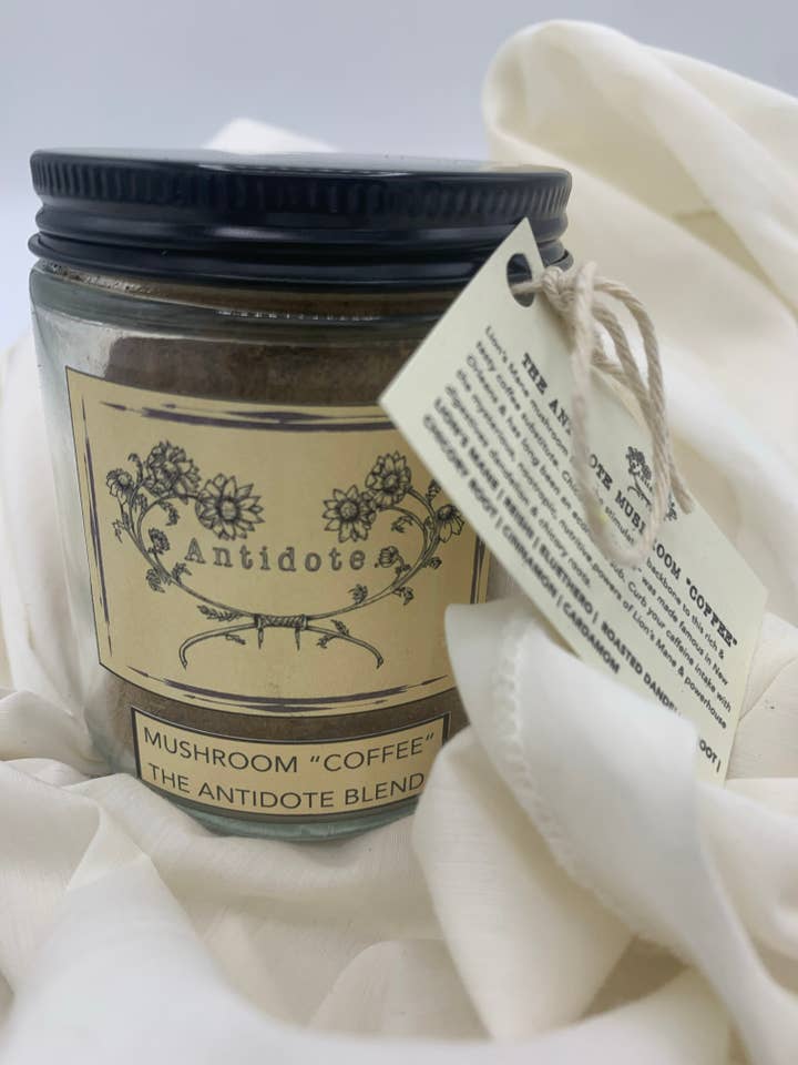 Antidote Mushroom "Coffee" (no coffee or caffeine" for wholesale by Antidote Apothecary