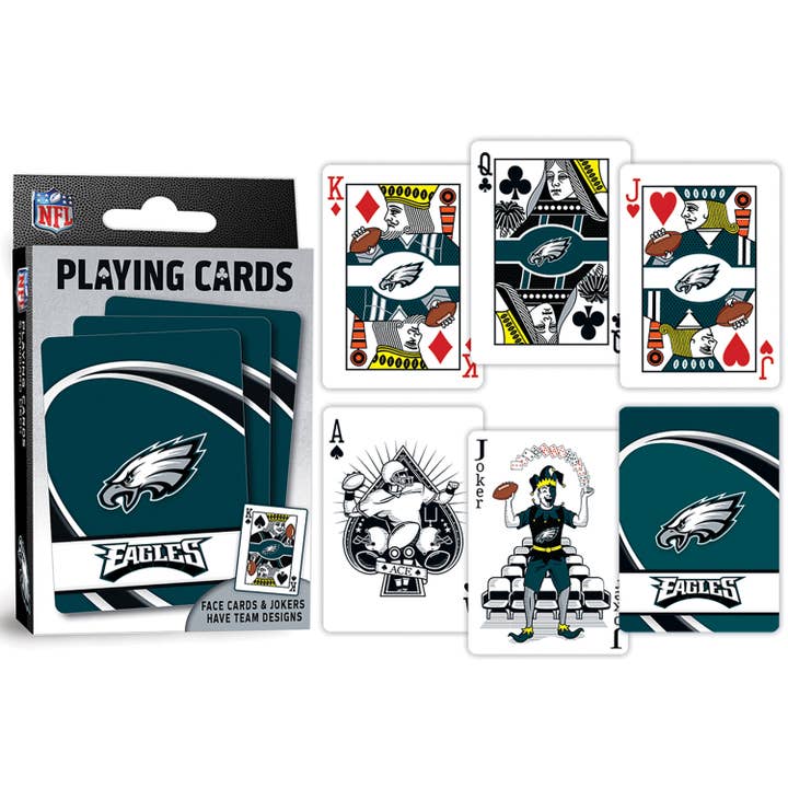 Masterpieces Puzzles - Wholesale Playing Cards - Philadelphia Eagles Playing Cards