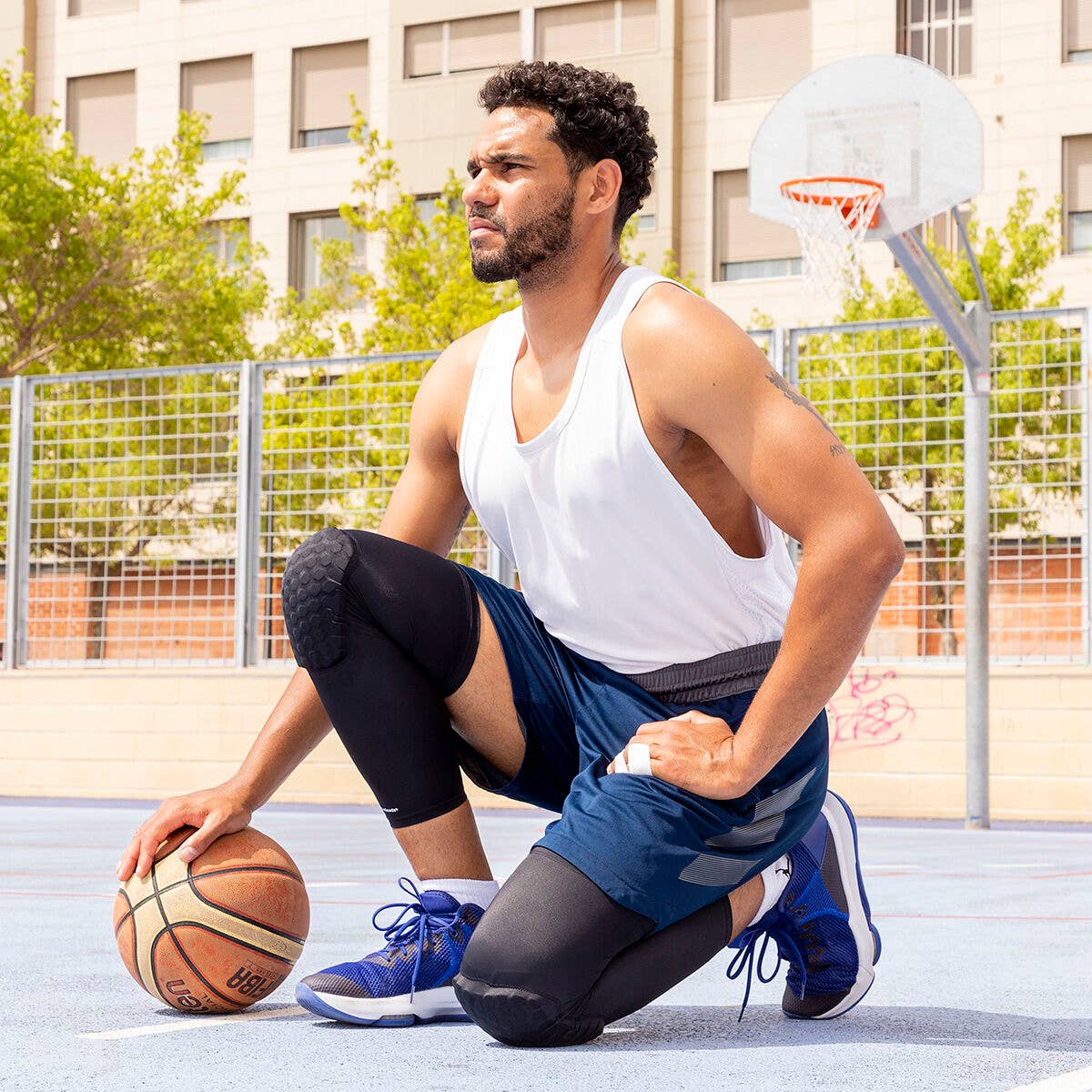 InnovaGoods - Wholesale Sporting Accessories - InnovaGoods Hokkop Honeycomb Anti-Collision Knee Pads 2 Units7