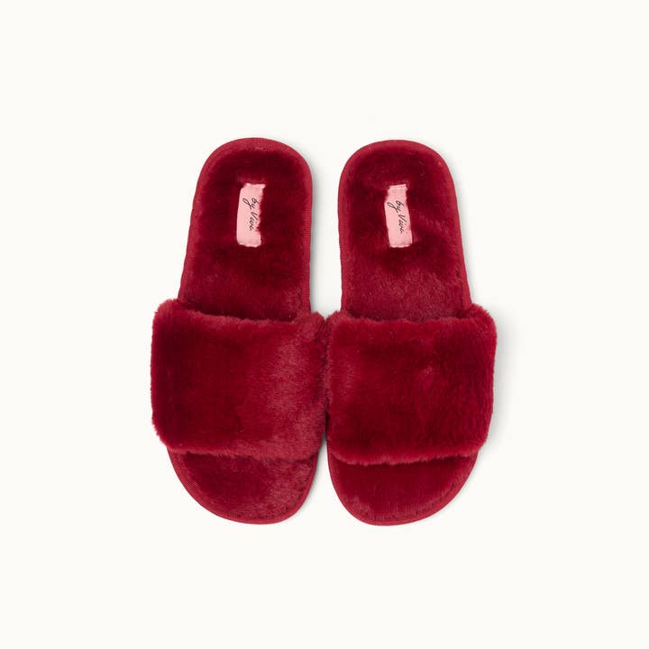 Slippers Bordeaux for wholesale by by Vivi.