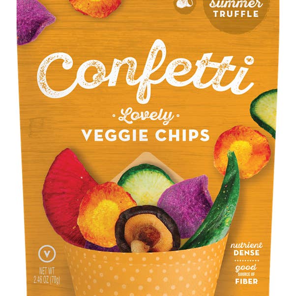 Confetti Snacks - Wholesale Chips - Lovely Vegetable Chips, Summer Truffle