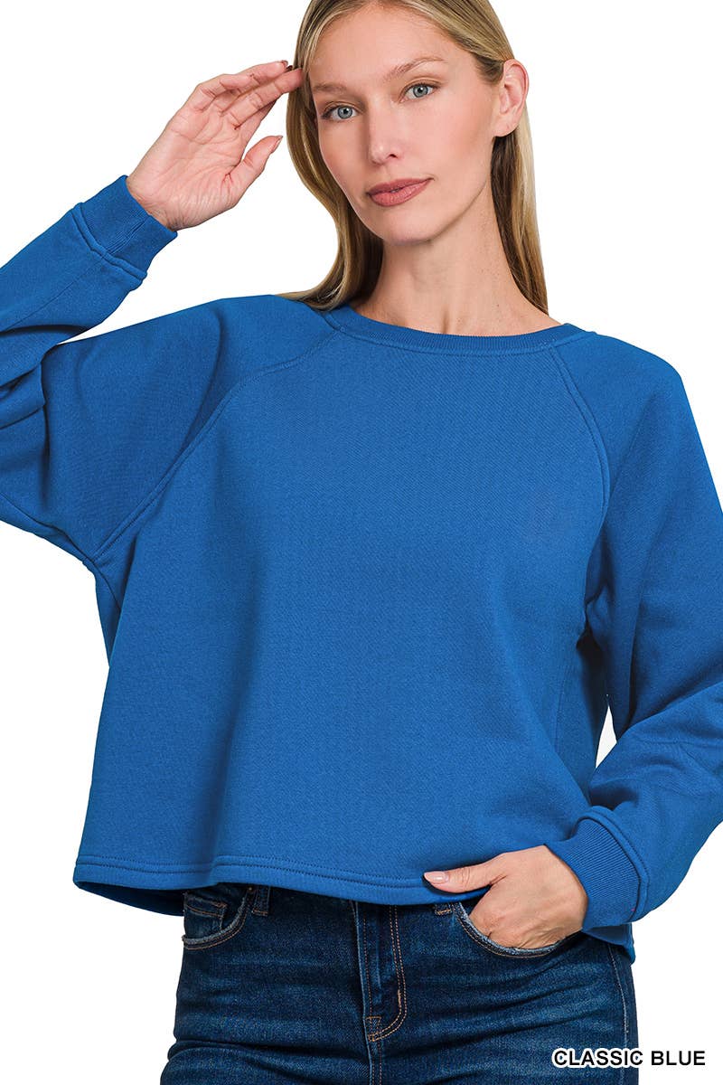 42POPS - Vente Sweat-shirt – femme - Sweat-shirt basique raccourci7