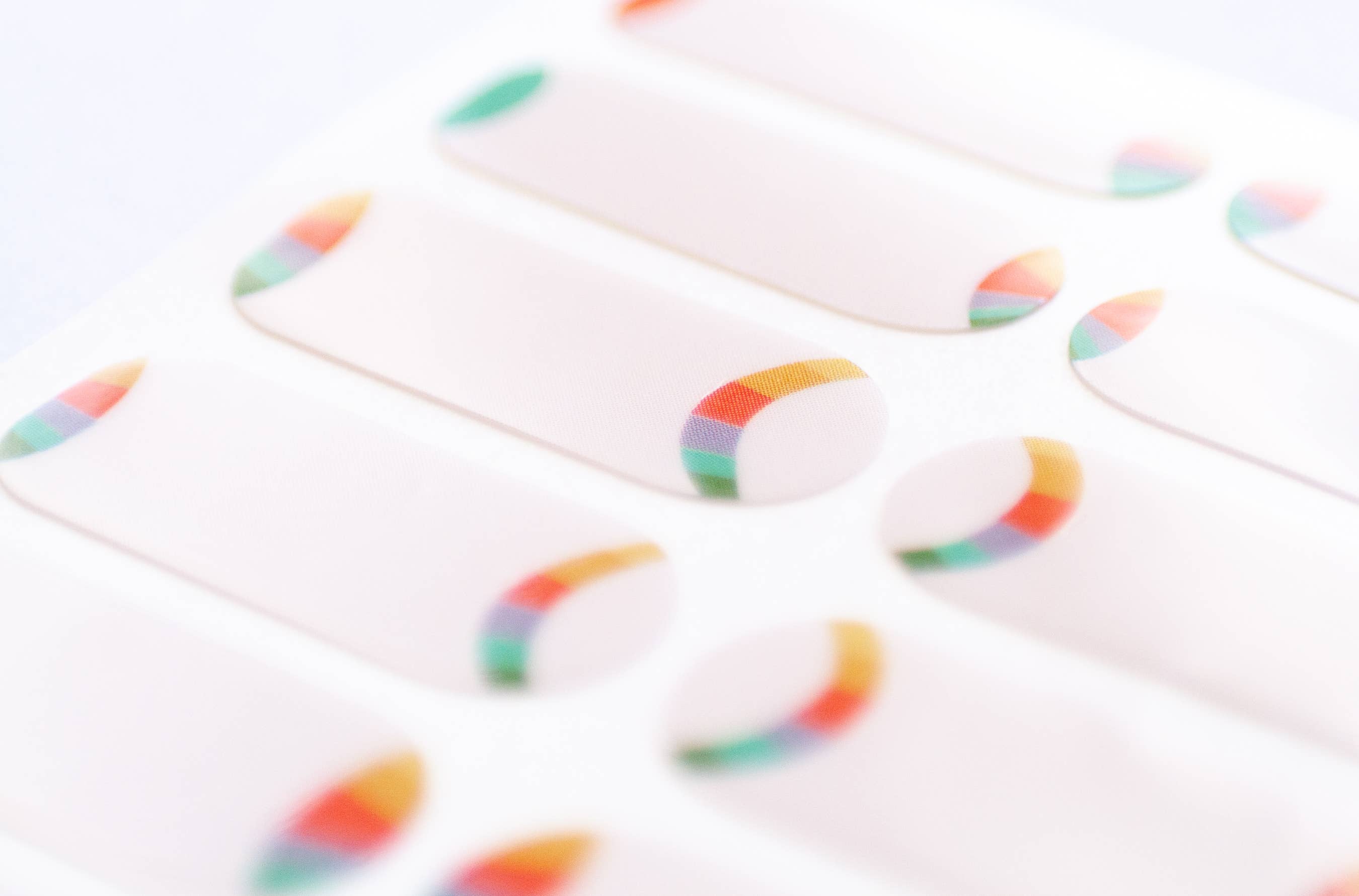 Modgloss - Wholesale Nail Art/Decal - 'Rainbow Party' Nail Art Wrap Kit4