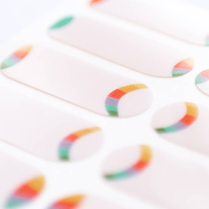 Modgloss - Wholesale Nail Art/Decal - 'Rainbow Party' Nail Art Wrap Kit4