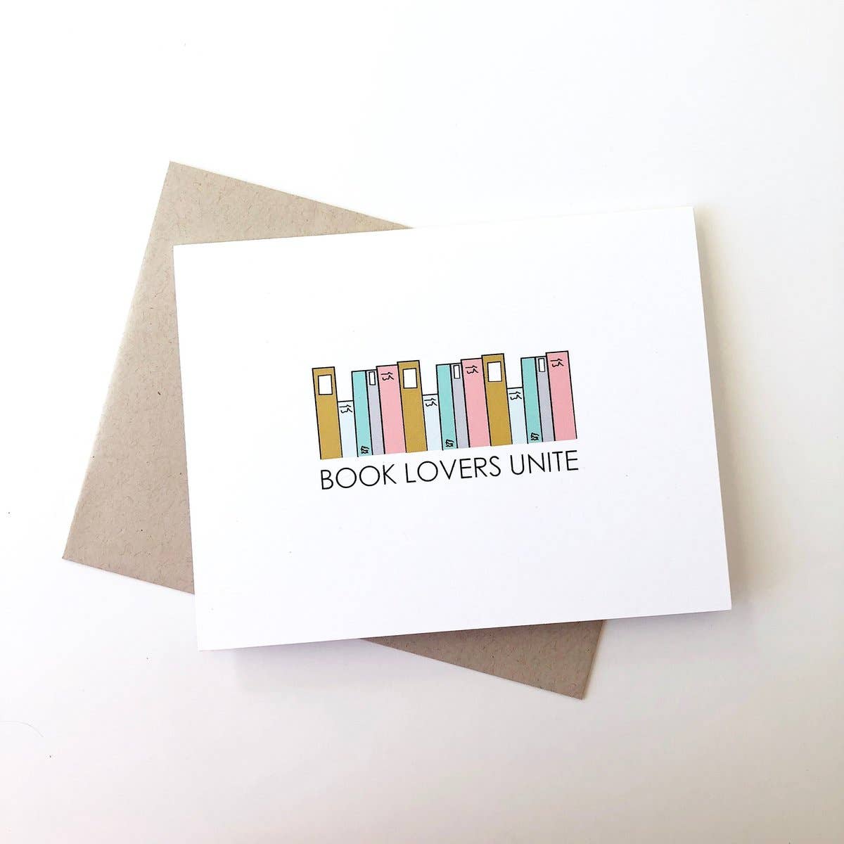 PAGEFIFTYFIVE - Wholesale Love Card - Book Lovers Unite Card1