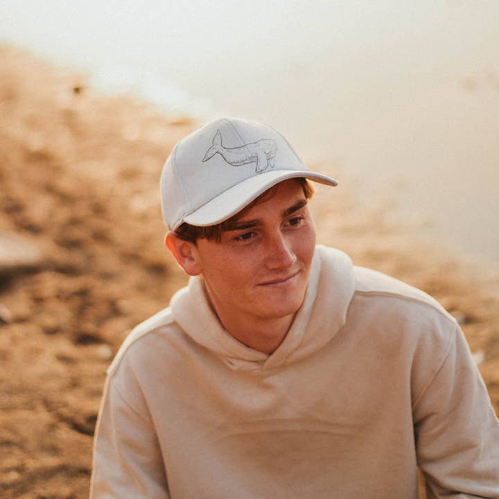 Pacific Wren Art & Design - Wholesale Baseball Cap - Unisex - Wood-Burned Baseball Cap - Ocean Friends Collection