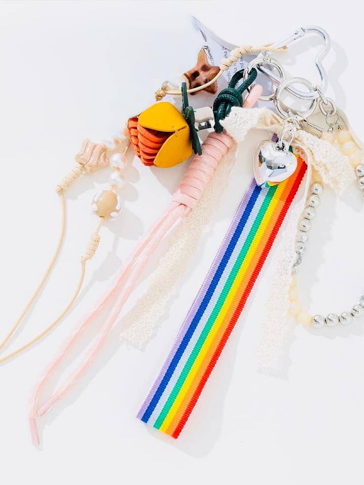 Portachiavi / Gioiello da borsa fiore giallo per la vendita all'ingrosso da parte di SHEERA