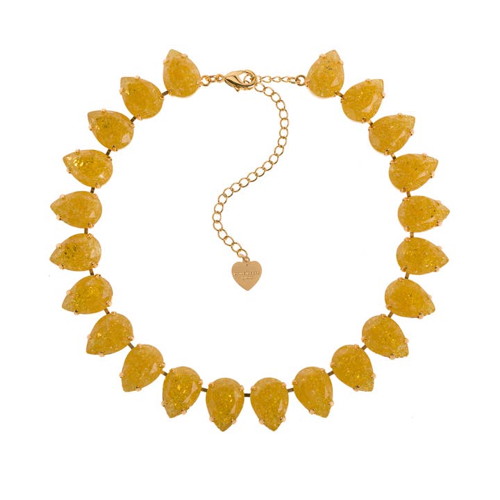 Grand collier Stone Drop pour la vente par Principessa Glam