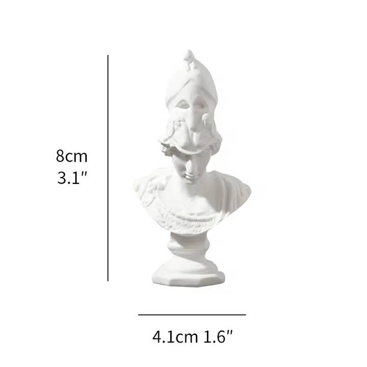 Magnifique Hearts - Wholesale Decorative Figurine - Miniature Greek Busts - Intricately Carved27