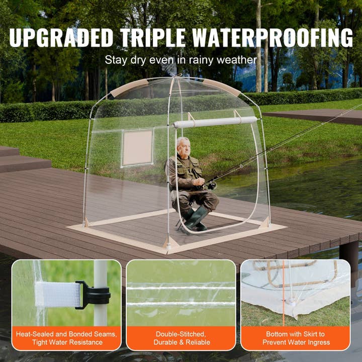 Hard Rock Health Stores - Wholesale Tent - Sports Tent Instant Tent Shelter Weather Proof 2-4 People Bubble Tent