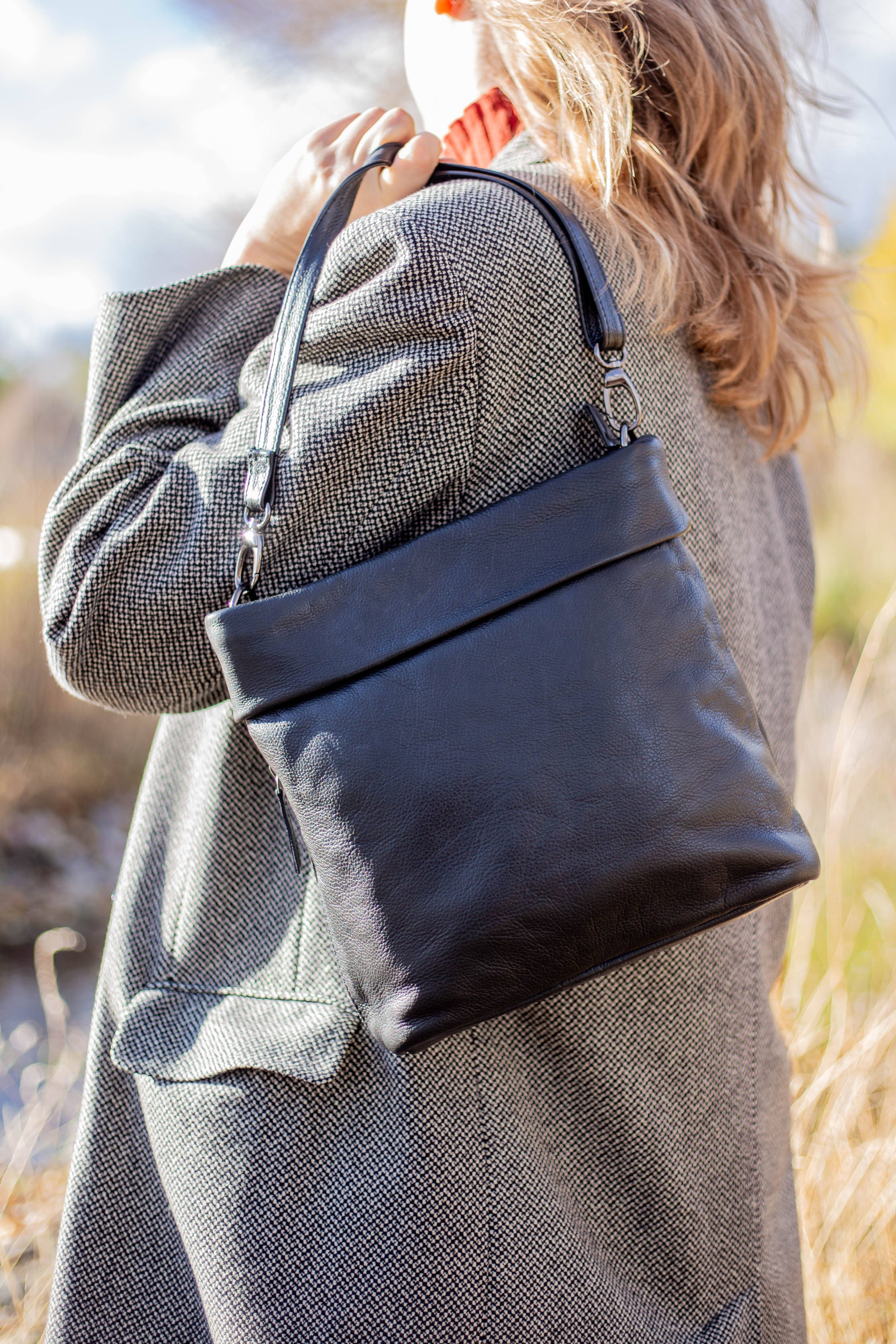 Keaan Leather Goods - Vente Sac à bandoulière – femme - [BELLA] SAC À BANDOULIÈRE MINIMALISTE | CUIR NAPPA SUPER DOUX13