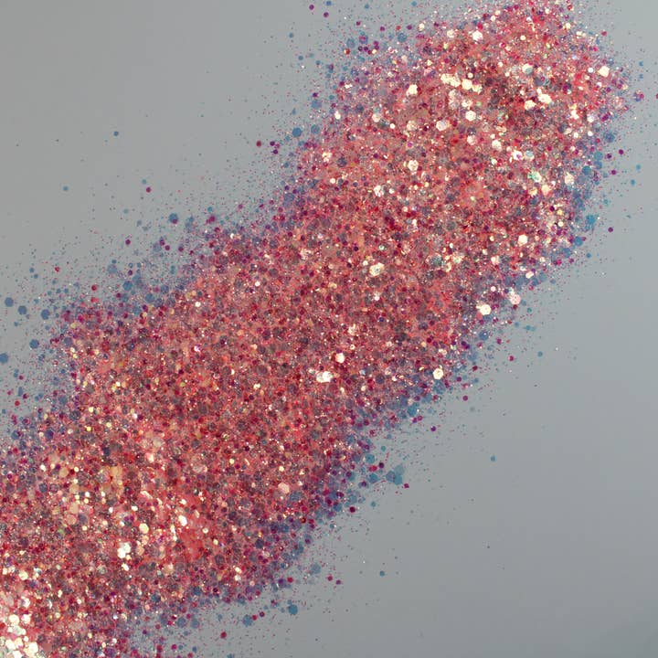 Hot Peach - Festival Glitter (10g) for wholesale by Island Play Cosmetics