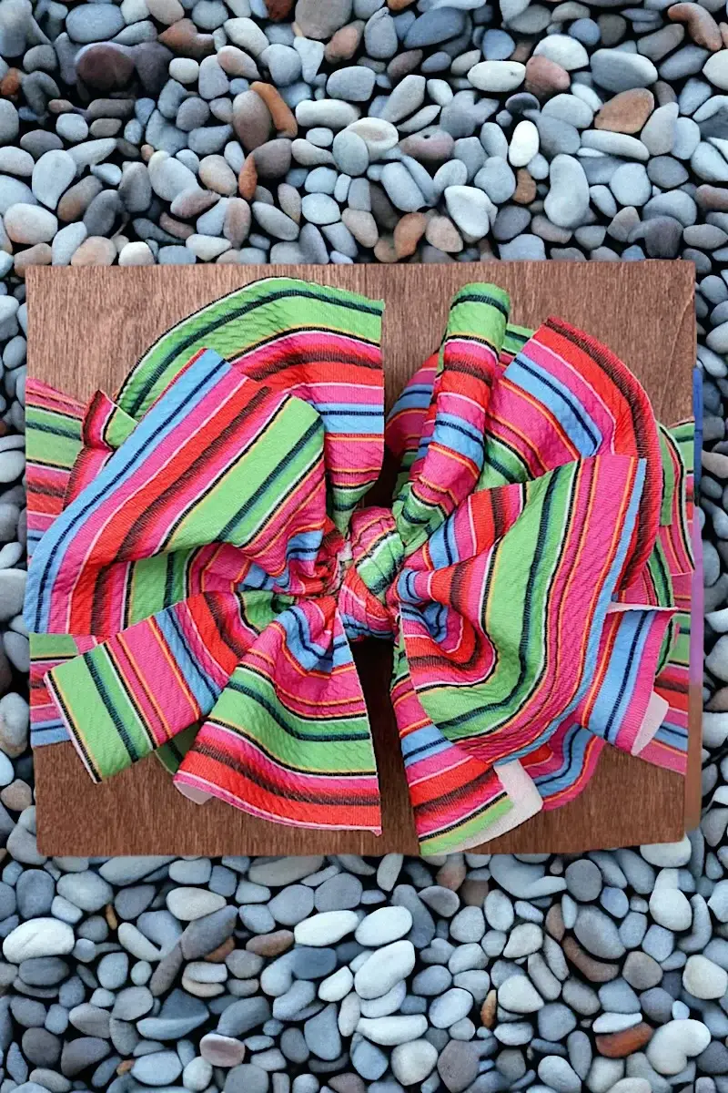 Kids Charm Online - Vente Serre-tête – enfant - Bandeau tendance imprimé à gros pompons pour enfants0