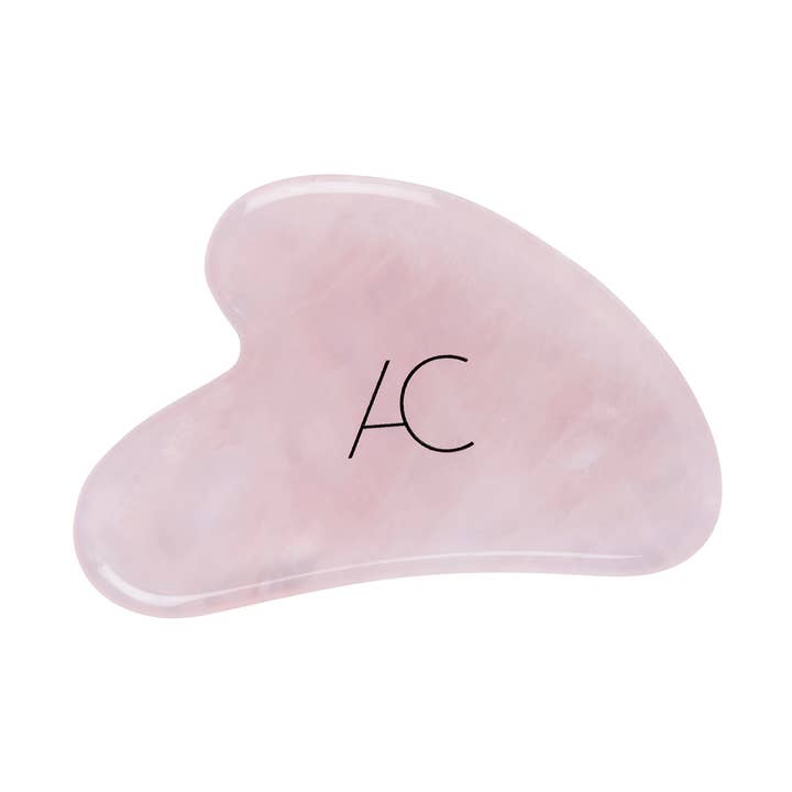Rose Quartz Gua Sha for wholesale by Amanda Caroline Skincare