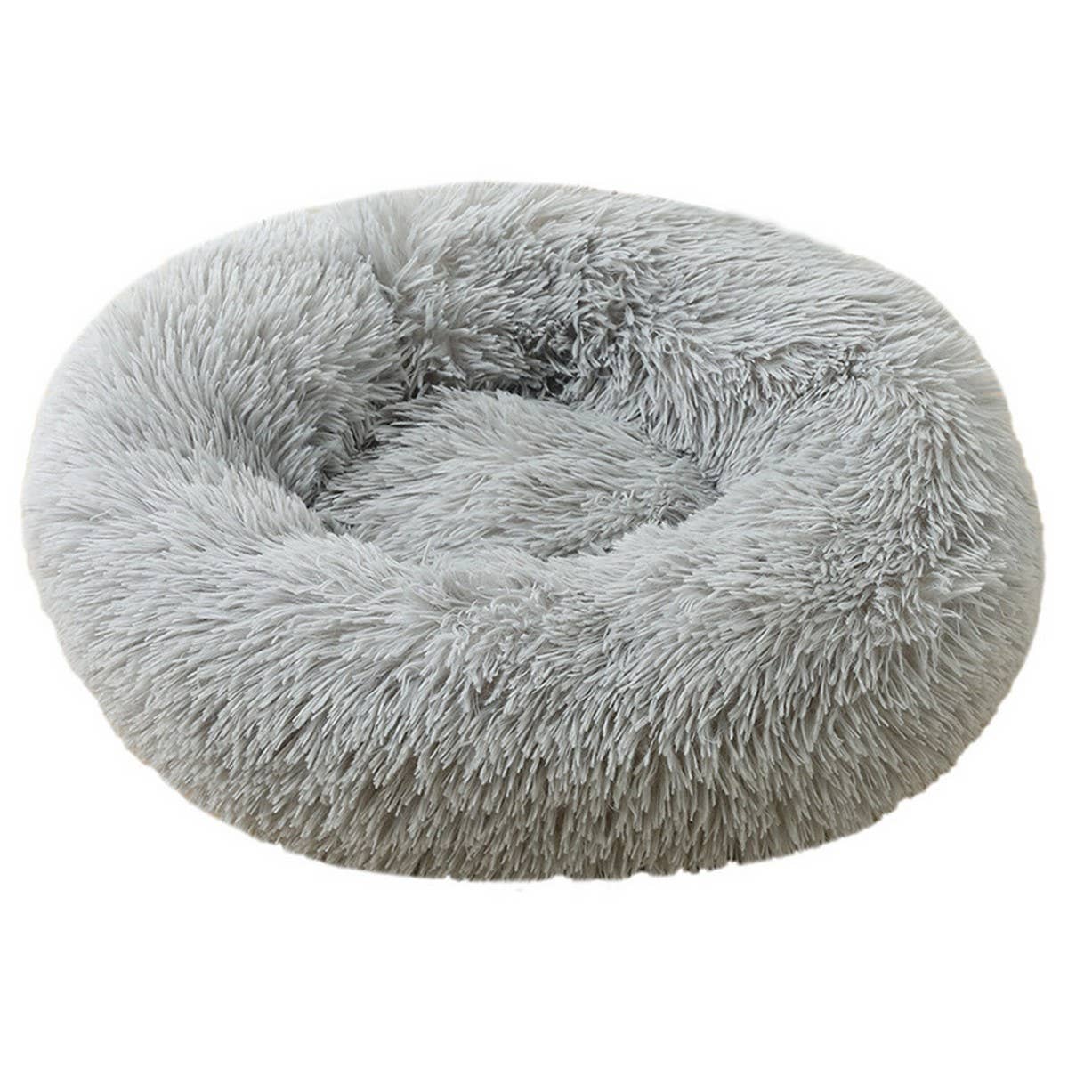 PAWPAWwholesale - Wholesale Pet Bed - Cat/Dog - Fluffy Donut Cat Bed – Plush & Cozy Pet Cushion_CWMM52790