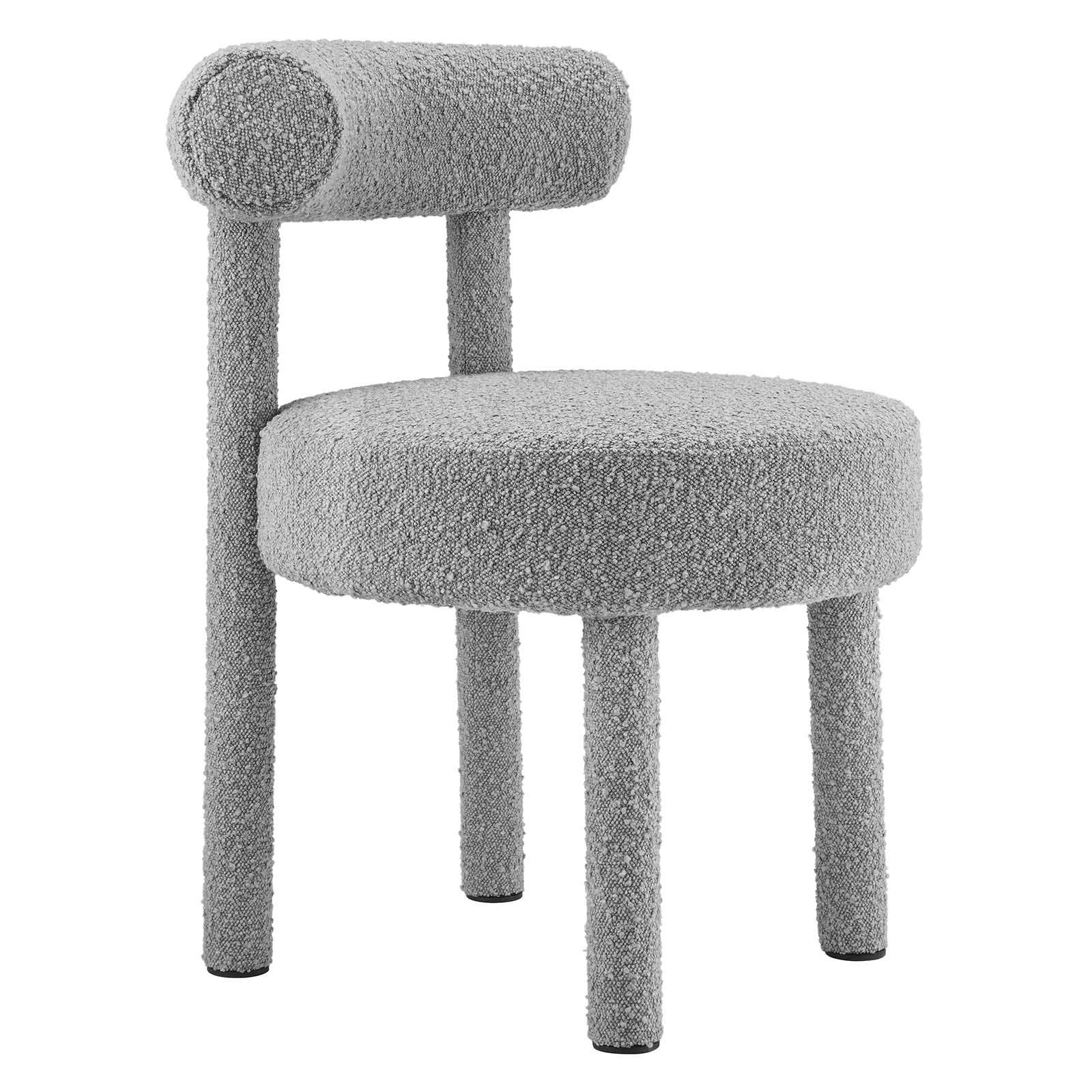 Modway - Wholesale Chair - Toulouse Boucle Fabric Dining Chair6