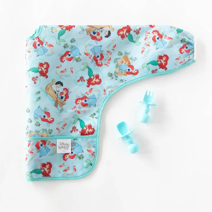 Bumkins - Wholesale Bib - Baby - Sleeved Bib: Ariel7