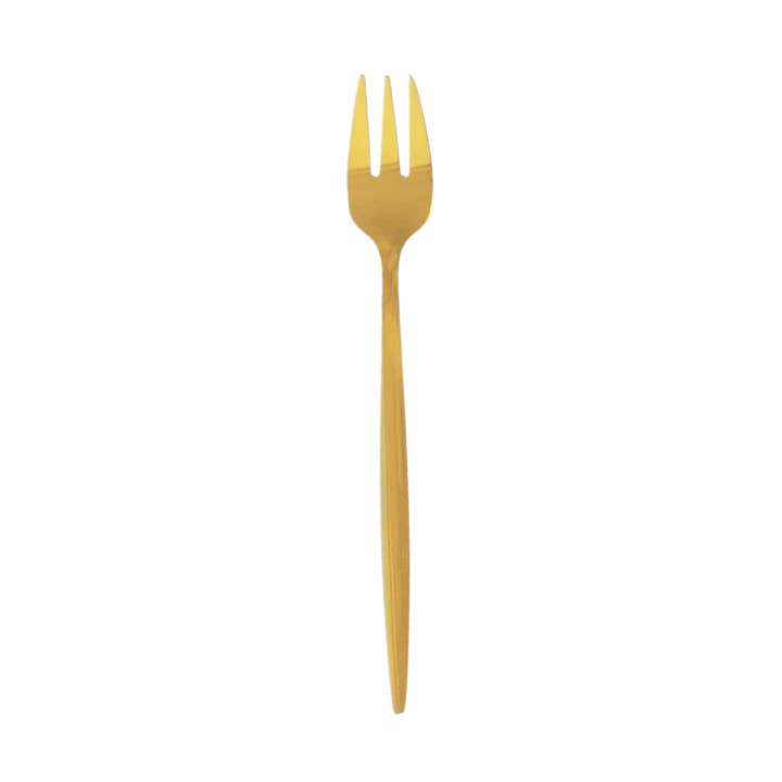 Gold Cocktail Fork for wholesale by HOST at HOME by The Bamboo Abode