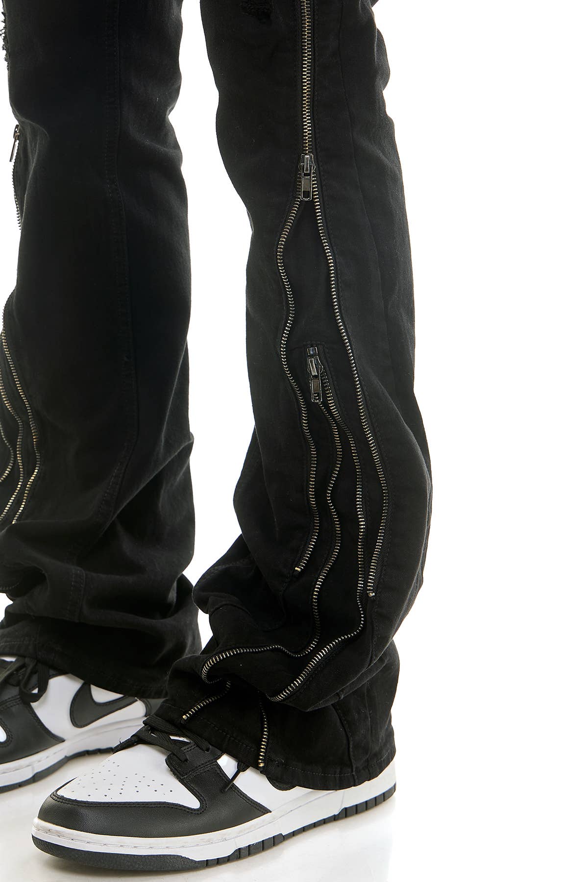 KDNK - Wholesale Jeans - Men's - DOUBLE ZIPPER FLARE JEANS11